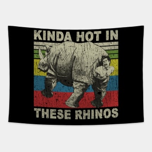 RETRO STYLE - ACE RHINOS - KINDA HOT IN THESE RHINOS Tapestry