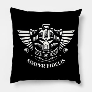 Space Marine Icon Pillow