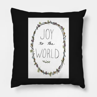 Joy to the World Pillow