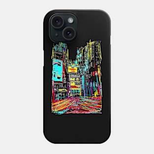 Abstract Tokyo Phone Case