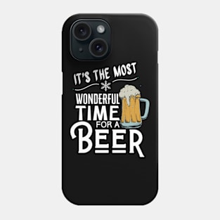 It's The Most Wonderful Time For A Beer Phone Case