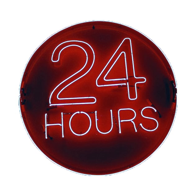 24 hrs in red by bywhacky