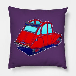 Iconic Citroen 2CV just the car Pillow