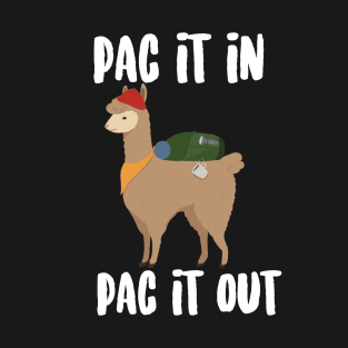 Pac It In Pac It Out Alpaca T-Shirt