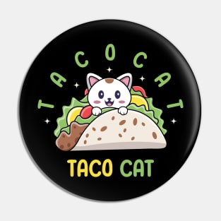 Taco Cat Pin