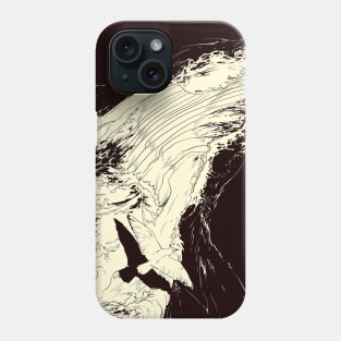 Whale & Bird Phone Case