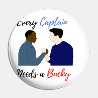 every captain needs a bucky Pin