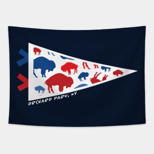 Buffalo Pennant Tapestry