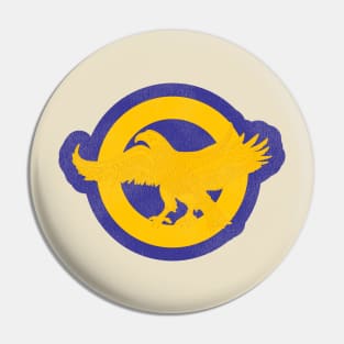 Defunct Ruptured Duck Honorable Service Baseball Uniform Patch Pin