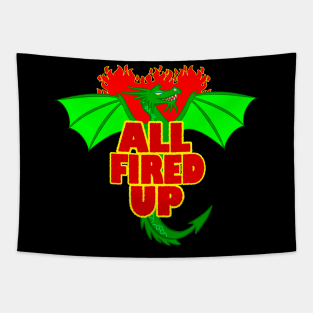 ALL FIRED UP Tapestry