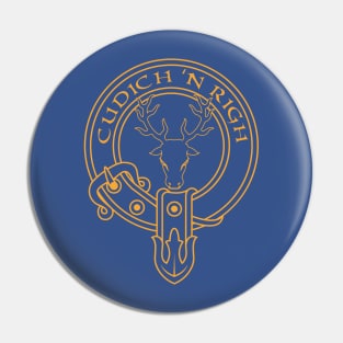 Clan Mackenzie Gold Badge Pin