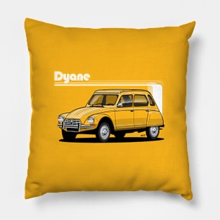 Dyane 6 transparent illustration Pillow