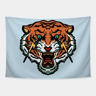 tiger lightning Tapestry