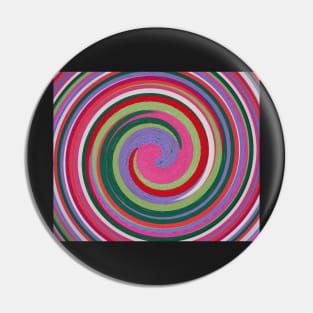 modern bright and vibrant modern swirls Pin