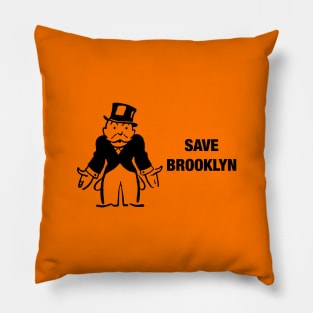 Save Brooklyn Pillow