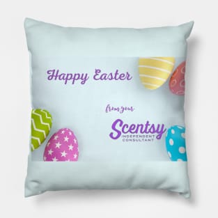 happy easter for scentsy customers Pillow