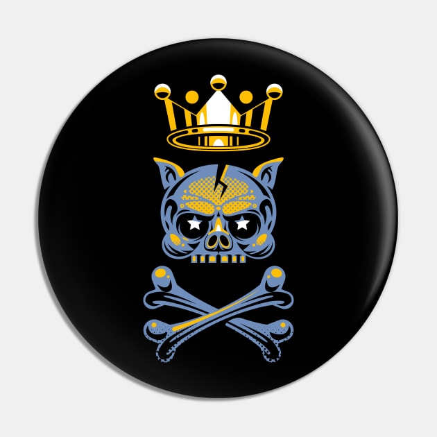 King Pork Pin by etherbrian