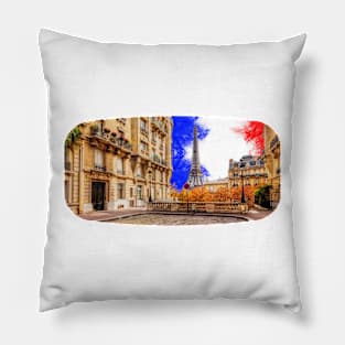 Eiffel Tower Wallpaper In Paris France Pillow