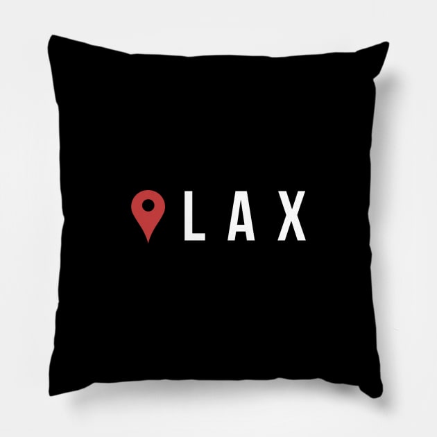 Los Angeles Bound Pillow by xristiantj