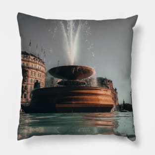 Trafalgar Square Fountain - London Pillow