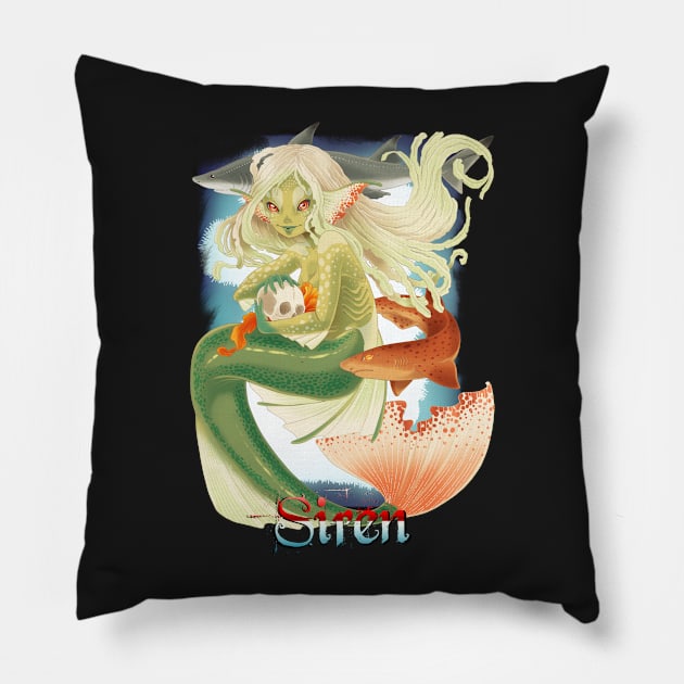 Siren Pillow by Elfogi