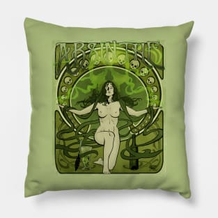 Absinthe 2 Pillow