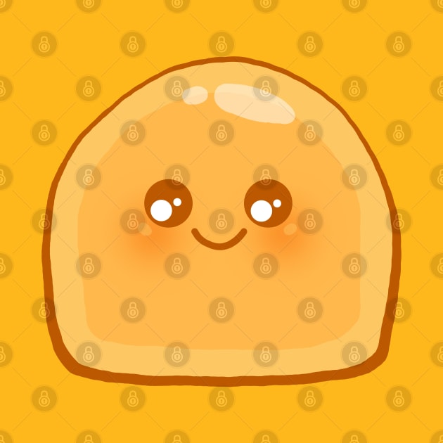 Cute Orange Slime by SlimeValleyGirl