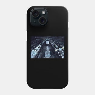 SATELLITE WARP BEAM Phone Case