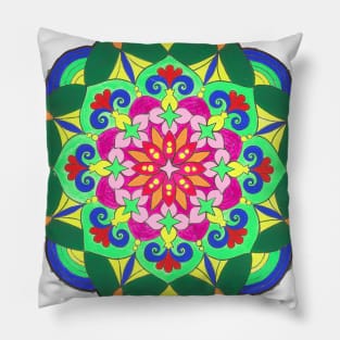 Development and Learning Mandala Pillow