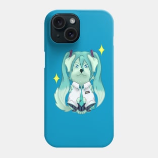 Virtual singing dog Phone Case