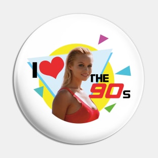 I love the 90's Pin