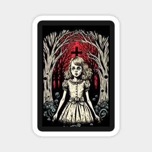 Dark & Gothic Alice in Wonderland Magnet