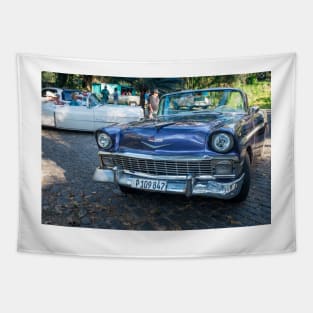 American car from the 50's in Havana, Cubas Tapestry