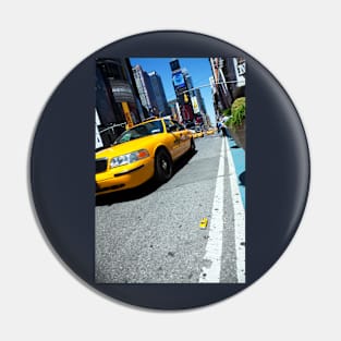 Minature New York Taxi Pin