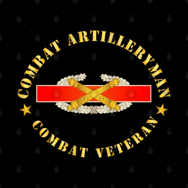 Combat Artilleryman Badge - Combat Vet by twix123844