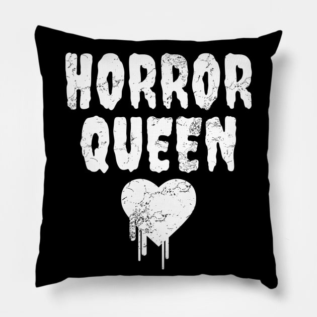 Horror Queen Pillow by LunaMay