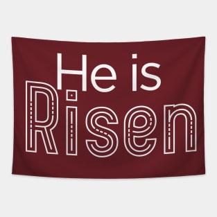 He is Risen - Matthew 28:6 - Easter Day - Christian Tapestry