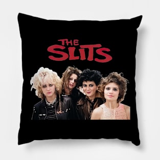 Vintage The Slits Potrait Pillow