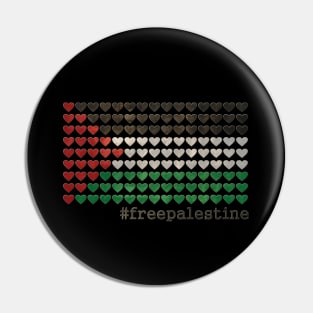 Free Palestine Pin