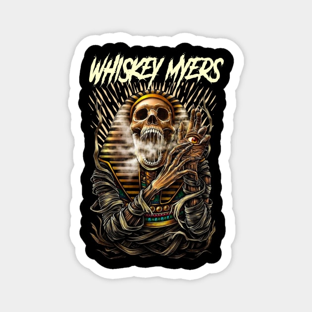 WHISKEY MYERS BAND MERCHANDISE Magnet by jn.anime