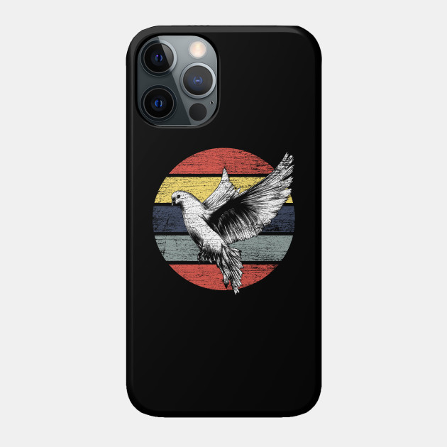retro pigeon grunge - Pigeon Lover - Phone Case