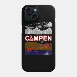 CAMPEN Design Camping Women Men Children Phone Case