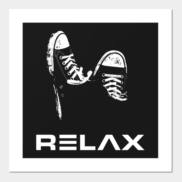 relax feet up meme