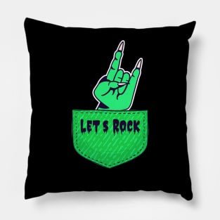 Let´s Rock Costumes für  Rockers and musicians Pillow