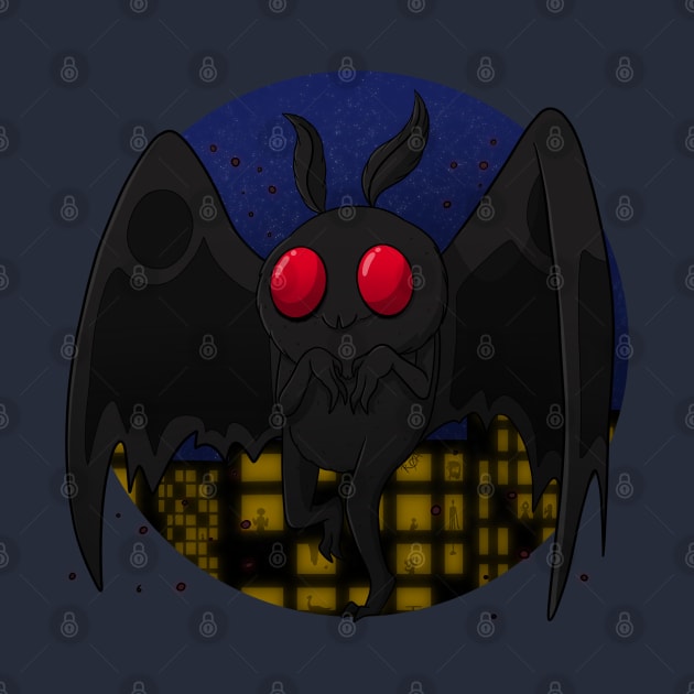 Chibi Mothman by Roa