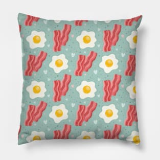 Eggs and bacon Pillow