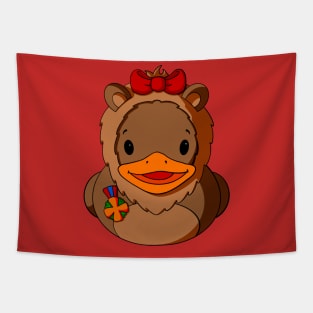 The Cowardly Lion Rubber Duck Tapestry