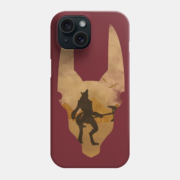 Shadow of Anubis Phone Case by TeeMeerkatz