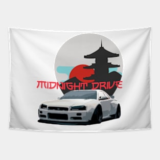 JDM car Tapestry