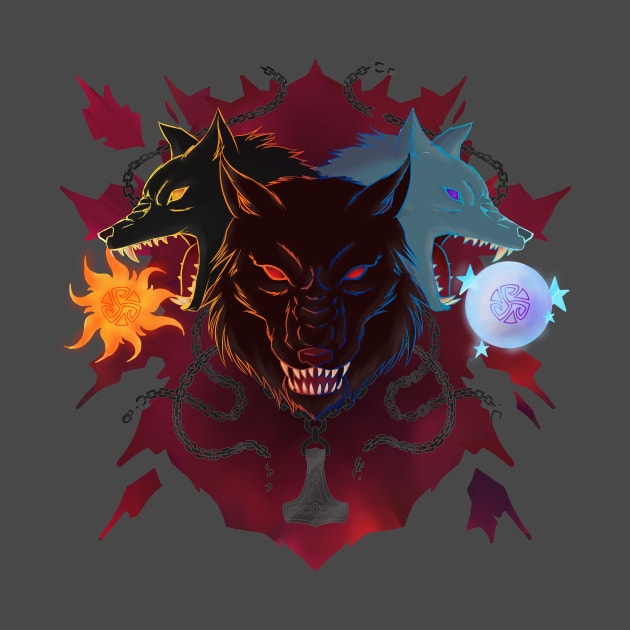 Wolves Of Ragnarok by AmicableApparel